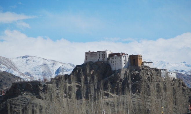 monastery on a rock
